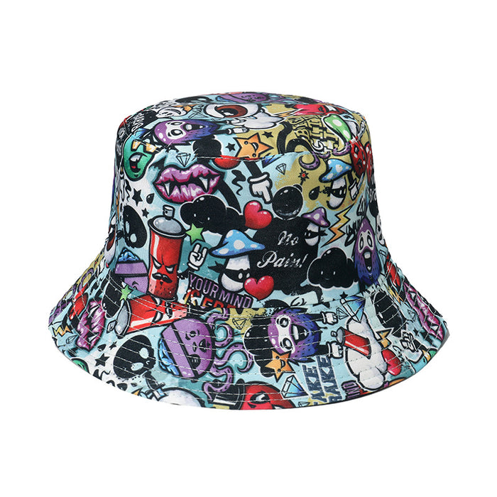 Wholesale Printed Cartoon Bucket Hats JDC-FH-Yuanb026