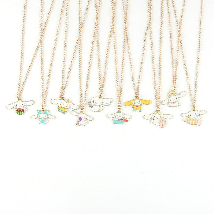 Wholesale Cartoon Alloy Pendant Necklace JDC-NE-FuYu016