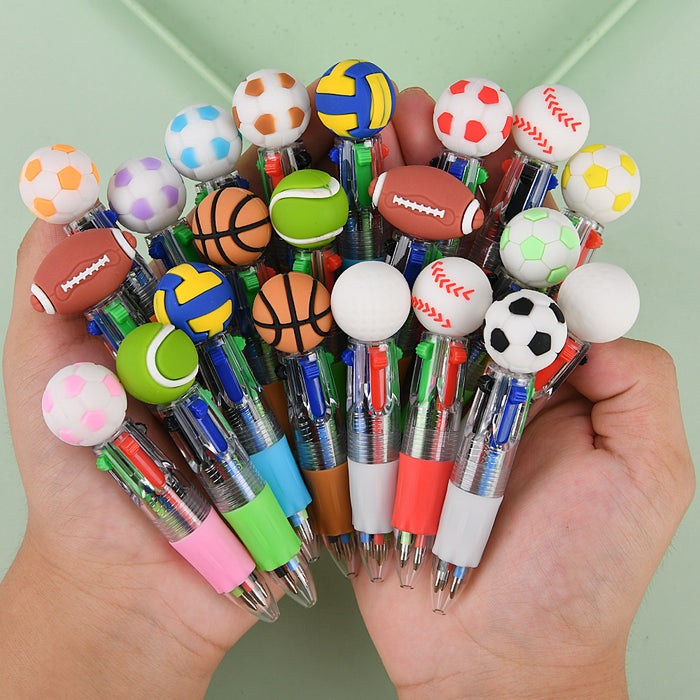 Wholesale Cute cartoon soccer ball,  basketball ballpoint pen