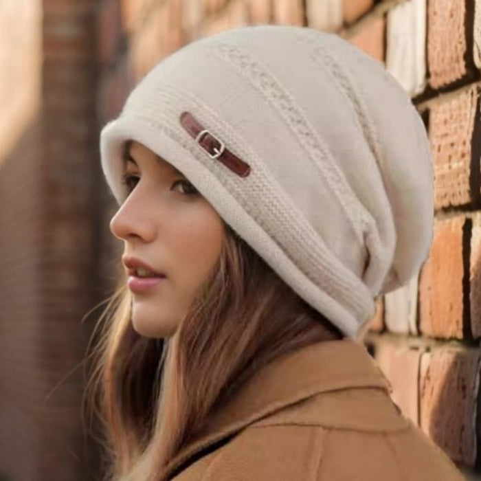 Wholesale Autumn and Winter Knitted Plush Hats for Women JDC-HT-PX011