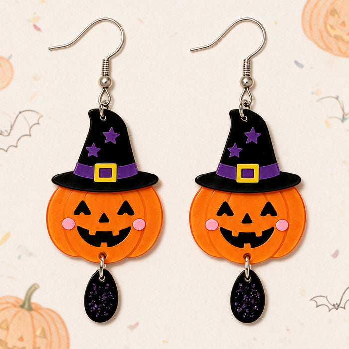 Wholesale 2D Acrylic Cat Earrings For Women Party Wear Fashion Accessory