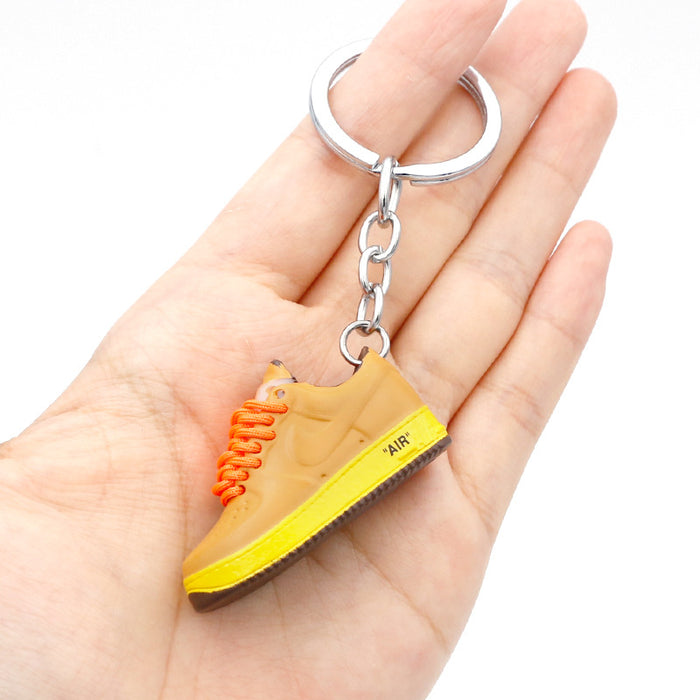 Wholesale PVC Shoe Model Keychain JDC-KC-QLPing004