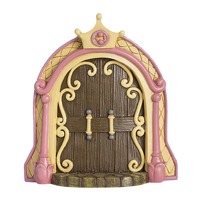 Wholesale  Fairy Gate Door Courtyard Wooden Tree Decoration Wooden Ornament