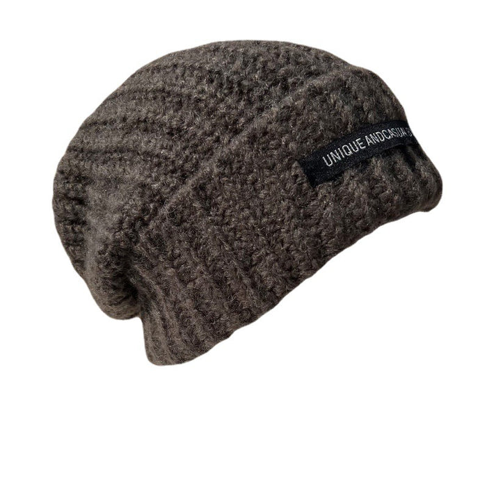 Wholesale Versatile Wool Hat Fashionable Winter Warm Knitted Hat For Men Women