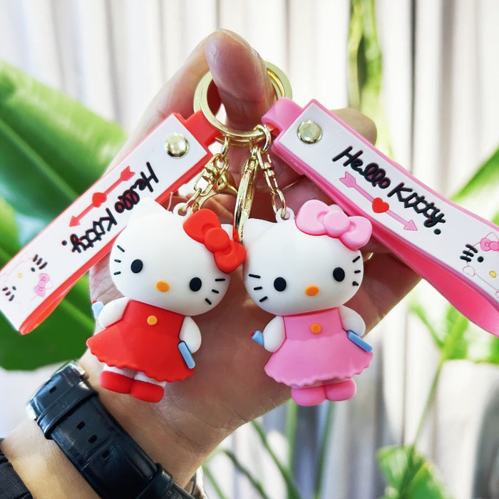 Wholesale PVC Cartoon Doll Keychain JDC-KC-WuYi116