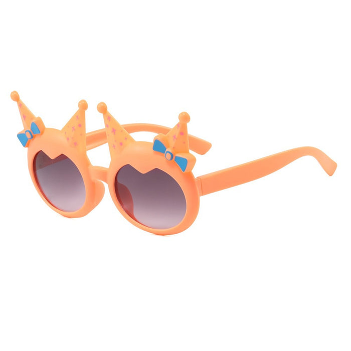 Wholesale Children's Glasses Baby Girl Princess Bow Sunglasses Fashion Girl Male Fashion Show