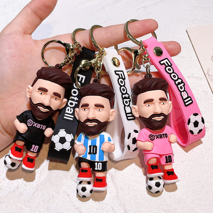 Wholesale PVC Cartoon Doll Keychain JDC-KC-Qiwei019