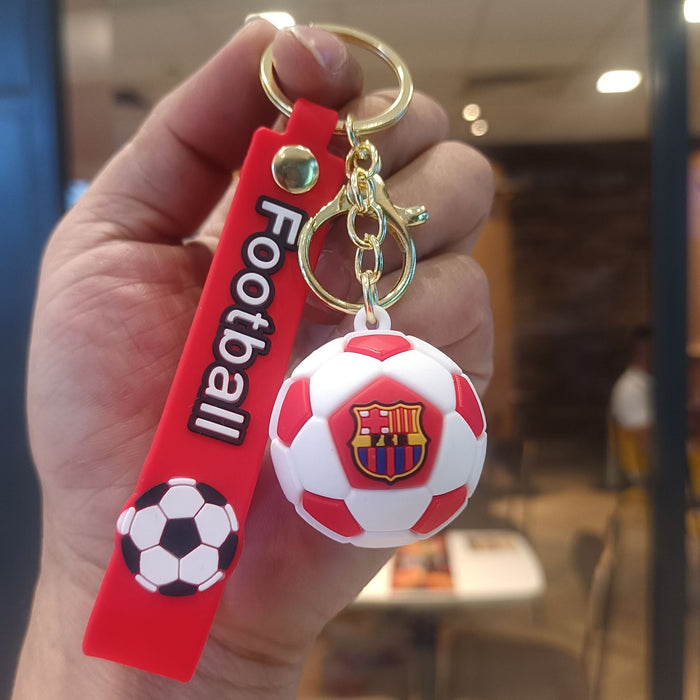 Wholesale Cartoon Soccer Keychain