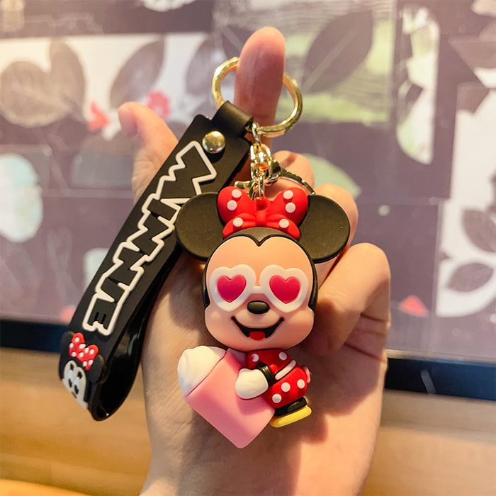 Wholesale Cartoon Doll PVC Keychain JDC-KC-JinG035