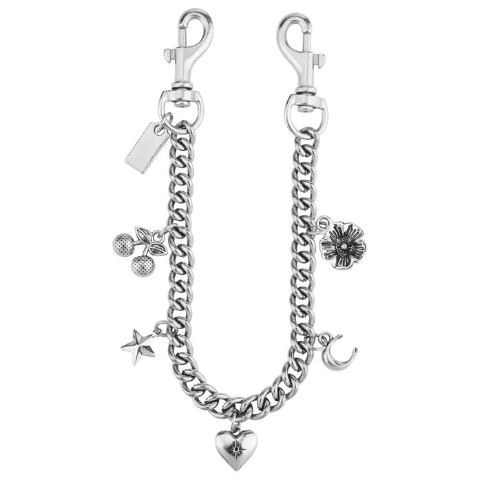 Wholesale Cherry Fruit Pattern Bag Chain Charm Gilt Gold Metal Fashion Decorative Accessory For Bags