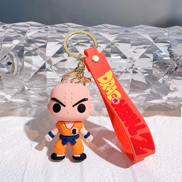 Wholesale Cartoon Silicone Doll Keychain JDC-KC-QiChao037