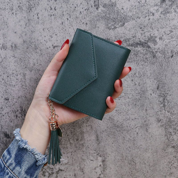 Wholesale PU Tassel Wallet with Chinese Vintage Design Stylish Daily Coin Purse MOQ≥3