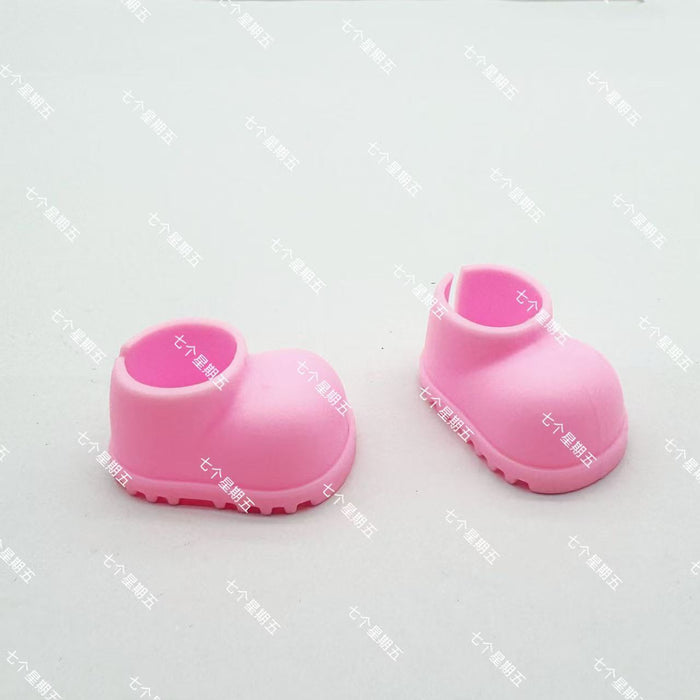 Wholesale cotton doll shoes short rain boots toy accessories