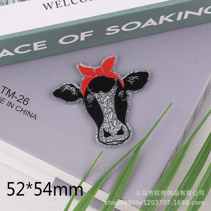 Wholesale Cartoon Organ Beverage Bottle Acrylic Pin DIY Patch Accessories JDC-FK-OuYie014