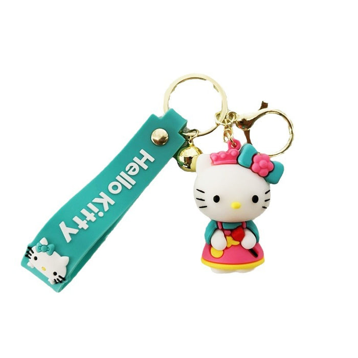 Wholesale PVC cartoon doll Keychain JDC-KC-WuYi093