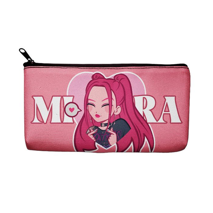 Wholesale K-pop merchandise canvas chain pencil cases stationery