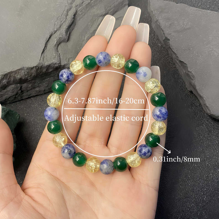 Wholesale Bracelet Natural Stone Elastic Rope Bead Bracelet New Style Bracelet