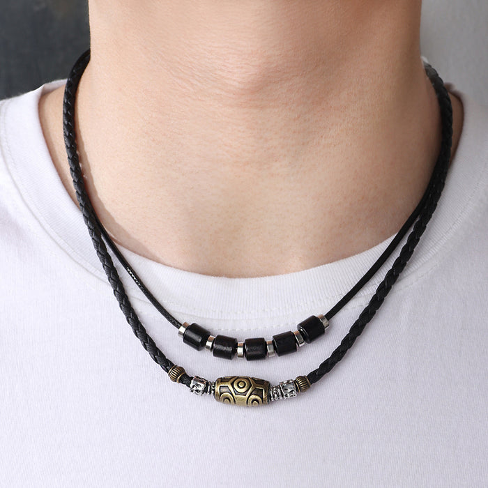 Wholesale Vintage Braided Necklaces JDC-NE-QN001