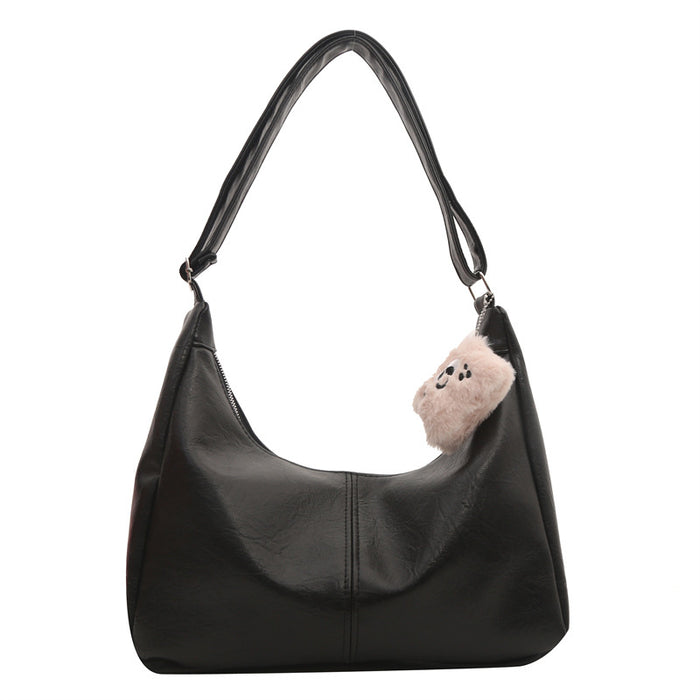 Wholesale Personalized retro tote bag for commuting, fashionable crossbody, simple shoulder bag