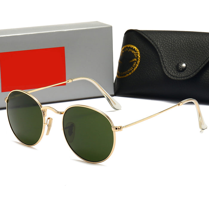 Wholesale  glass sunglasses men's and women's same sunglasses  casual glasses driving travel glasses