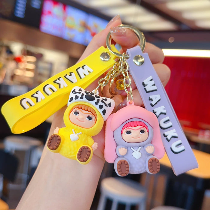 Wholesale Cute Doll Party Series Keychain