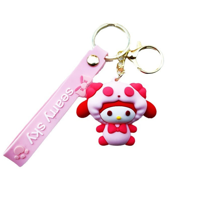 Wholesale PVC Cartoon Doll Keychain JDC-KC-WuYi164