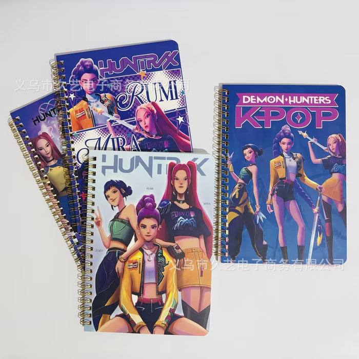 Wholesale KPOP-themed A5 spiral notebook for children