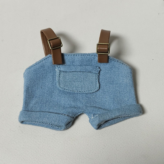 Wholesale cloth multicolor suspenders striped short sleeve sweater suit clothes