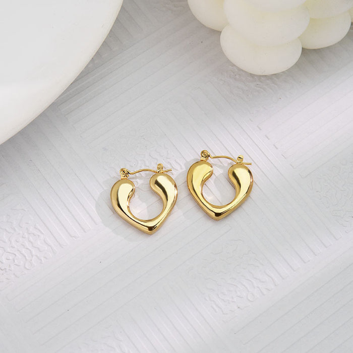 Wholesale Stainless Steel Geometric Earrings Earrings