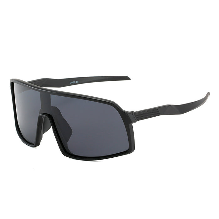 Wholesale Transparent color changing cycling glasses, fashionable polarized sunglasses, windproof outdoor sports sunglasses