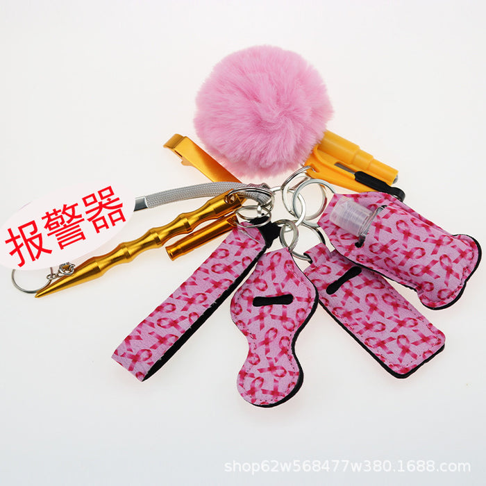 Wholesale Diving Fabric Printing 11-piece Keychain Set JDC-KC-TouMS085