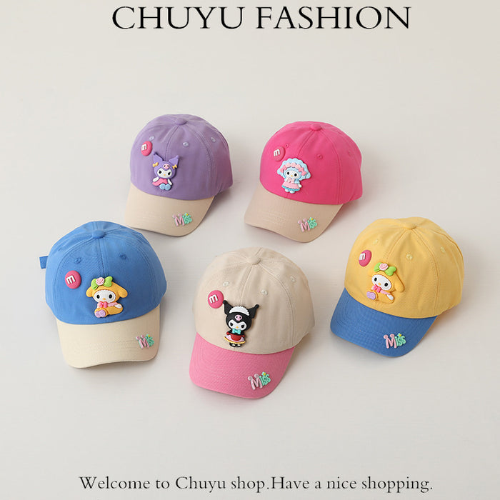 Wholesale Cartoon Children's Cotton Polyester Baseball Cap JDC-FH-ChuYu002