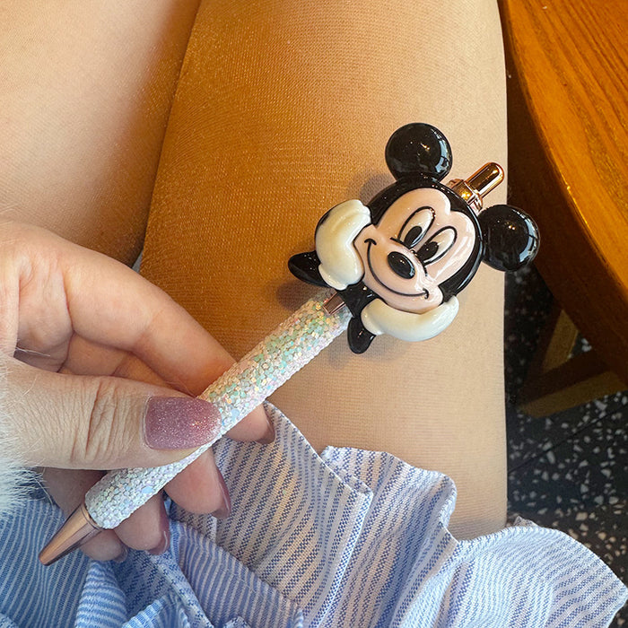 Wholesale Three-Dimensional Cartoon Mouse Press Gel Pen