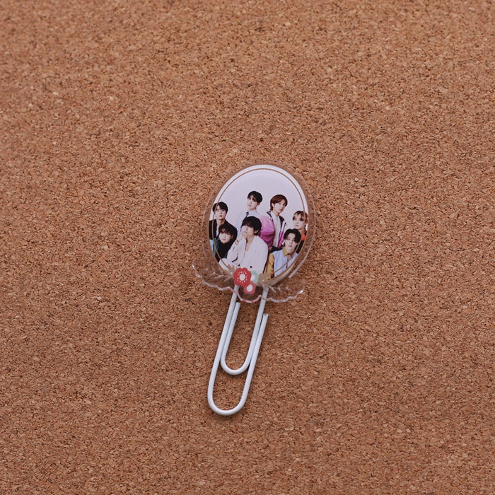 Wholesale Acrylic Cartoon Paperclip JDC-CP-HanTian005