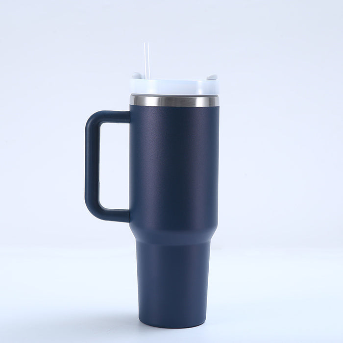 Wholesale 40oz handle car cup double-layer stainless steel ice bullies cup large-capacity thermos cup