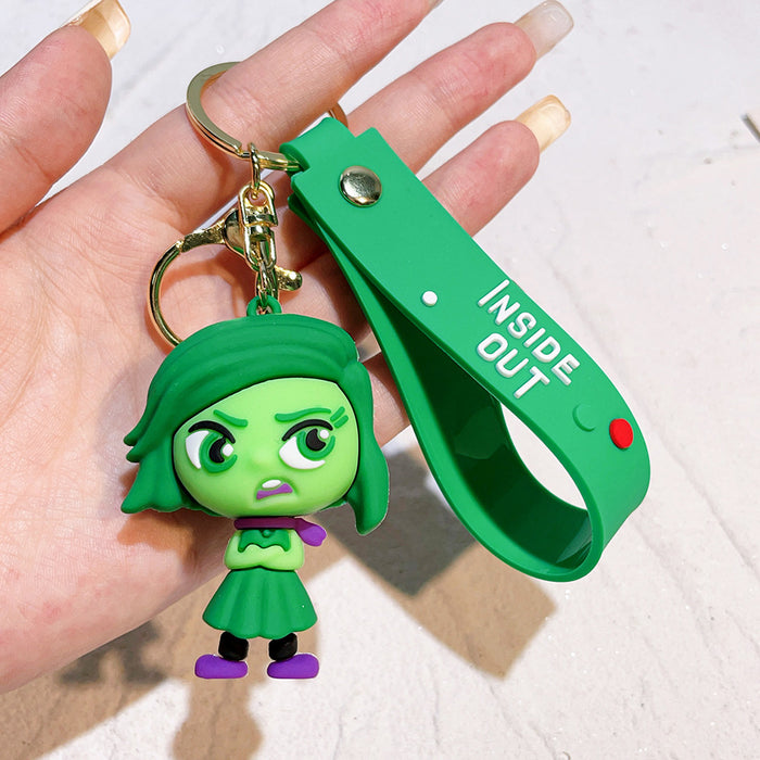 Wholesale Cartoon Silicone Doll Keychain JDC-KC-QiChao028