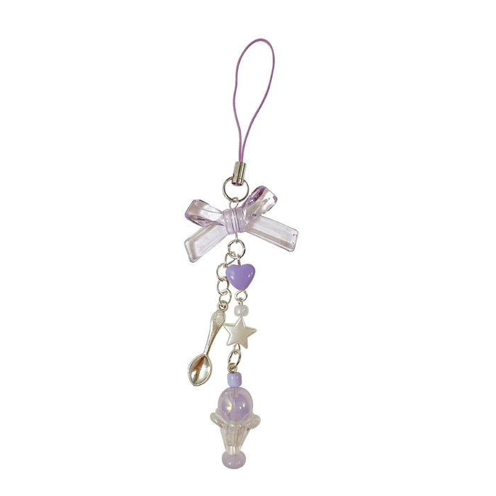 Wholesale Bow Keychain Mobile Phone Pendant Chain Backpack Decorative Pendant