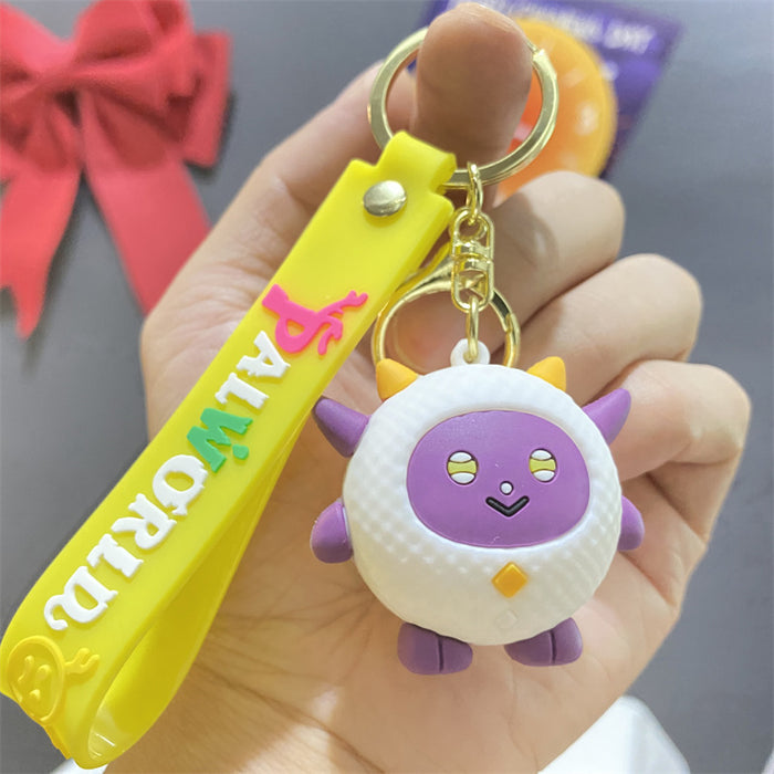 Wholesale PVC Cartoon Doll Keychain JDC-KC-WuYi040