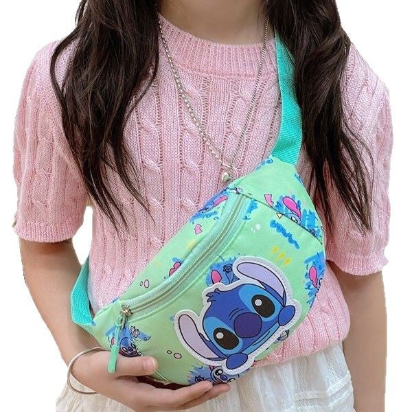 Wholesale New waist bag cute cartoon chest bag shoulder bag