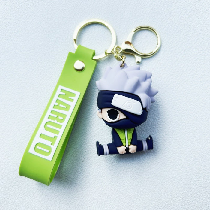 Wholesale PVC Cartoon Doll Keychain JDC-KC-WuYi146