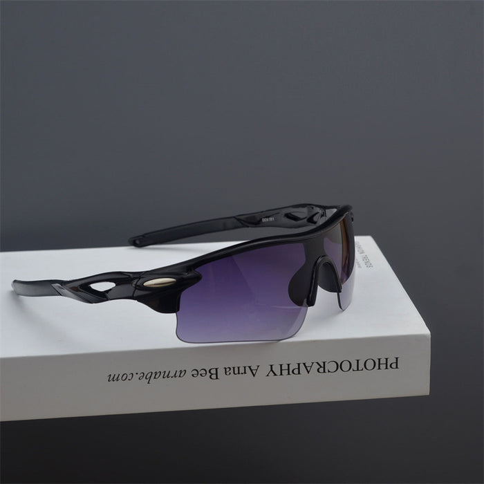 Wholesale Punk style one-piece sunglasses, personalized eye protection sunglasses