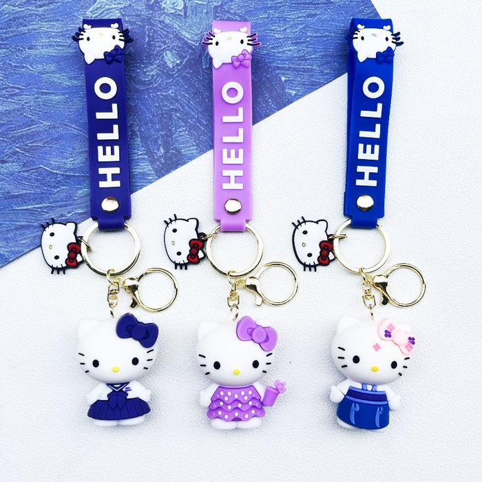 Wholesale PVC Cartoon Doll Keychain JDC-KC-WuYi160