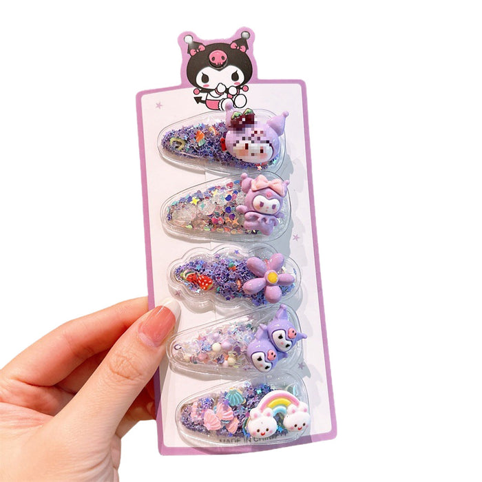 Wholesale New Children' s Tassel Hair Clip — Girls'  Cartoon Snap Clip