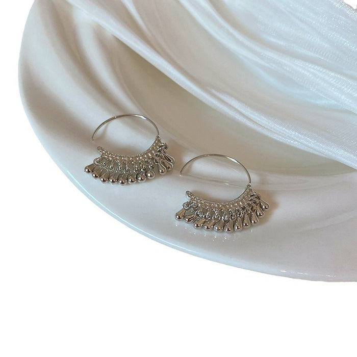Wholesale Simple tassel earrings with a light luxury temperament and a high-end feel