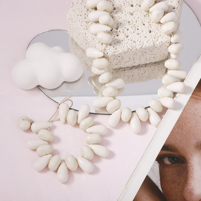 Wholesale Bohemian Personality Irregular Geometric Water Drop Clavicle Bracelet Women's suit