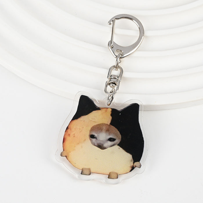 Wholesale Cute Cartoon Acrylic Keychain JDC-KC-XBK008