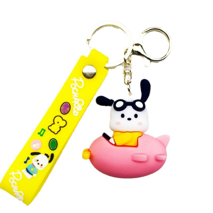 Wholesale PVC Cartoon Doll Keychain JDC-KC-WuYi191