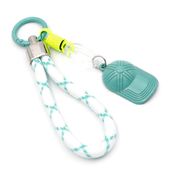 Wholesale Colorful Rope Pendant Keychain JDC-KC-QLP022