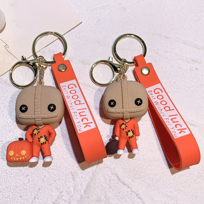 Wholesale Cartoon Doll PVC Keychain JDC-KC-Qiwei009