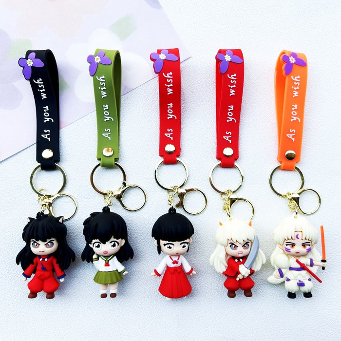 Wholesale PVC Cartoon Doll Keychain JDC-KC-WuYi153